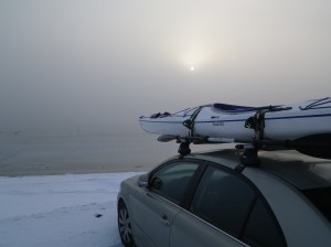 Gershøj i 15 graders frost